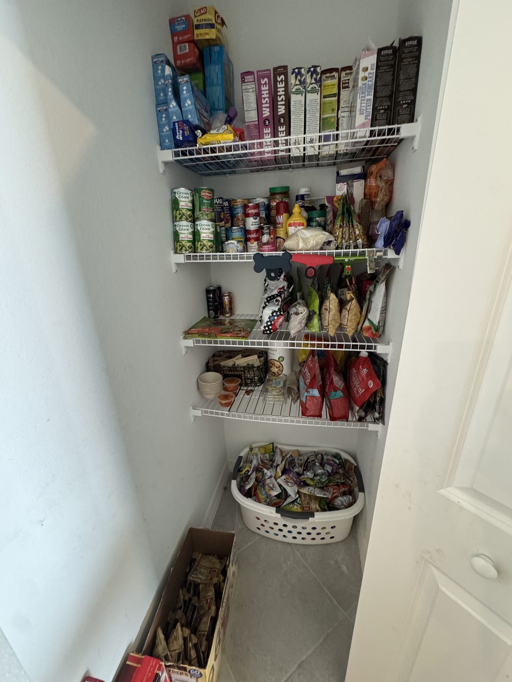 After: Pantry Reset